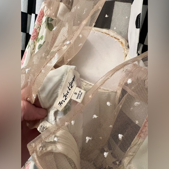 For Love And Lemons Butterscotch Tiered Mini Dress - Picture 11 of 16